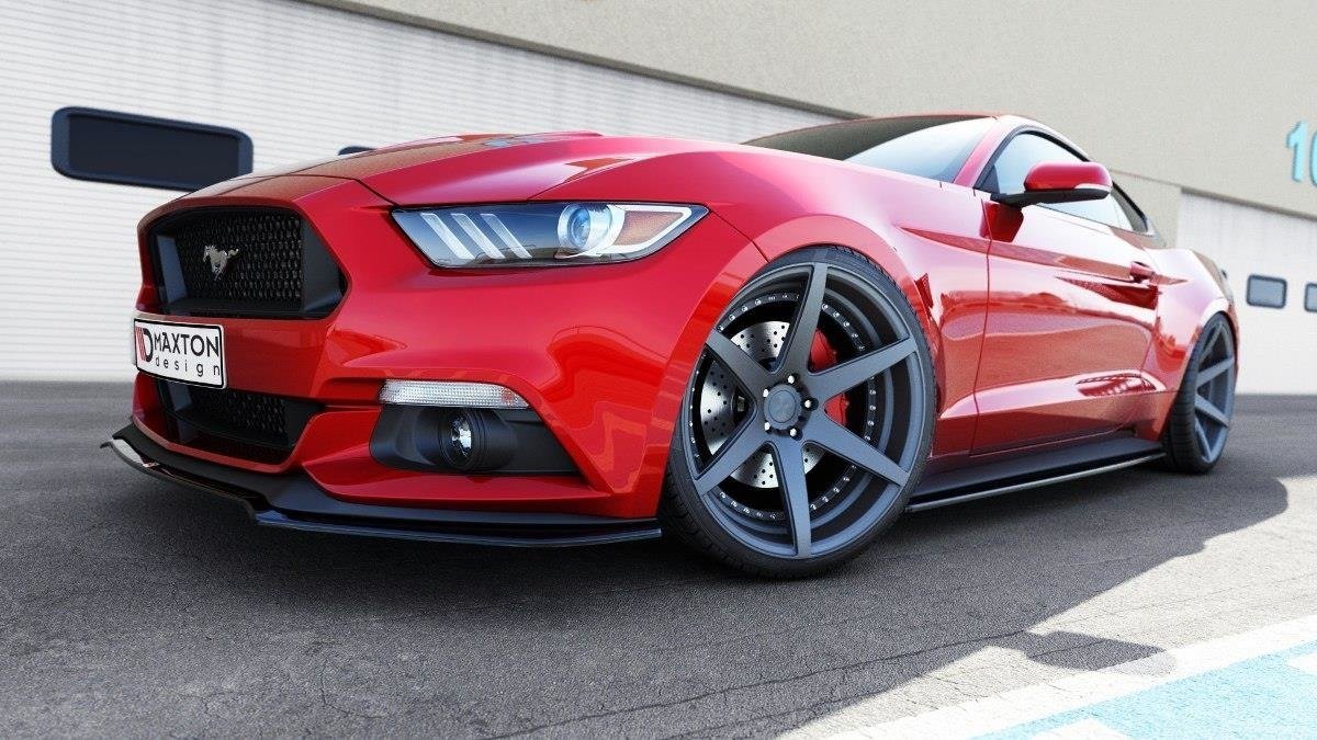 Maxton Design - Seitenschweller Ansatz für Ford Mustang Mk6 - Aerowerk.