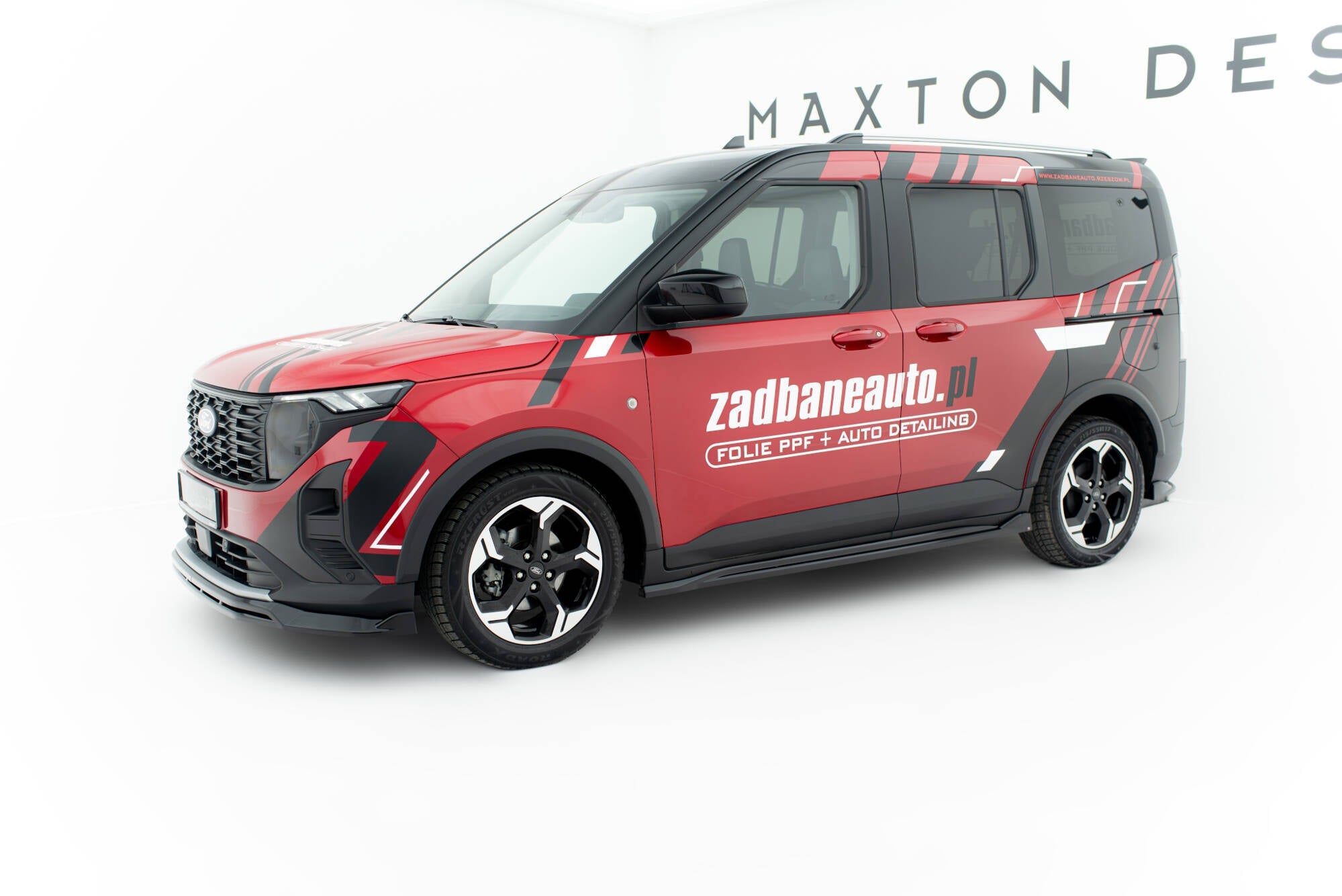 Maxton Design - Seitenschweller Ansatz für Ford Tourneo Courier Mk2 - Aerowerk.