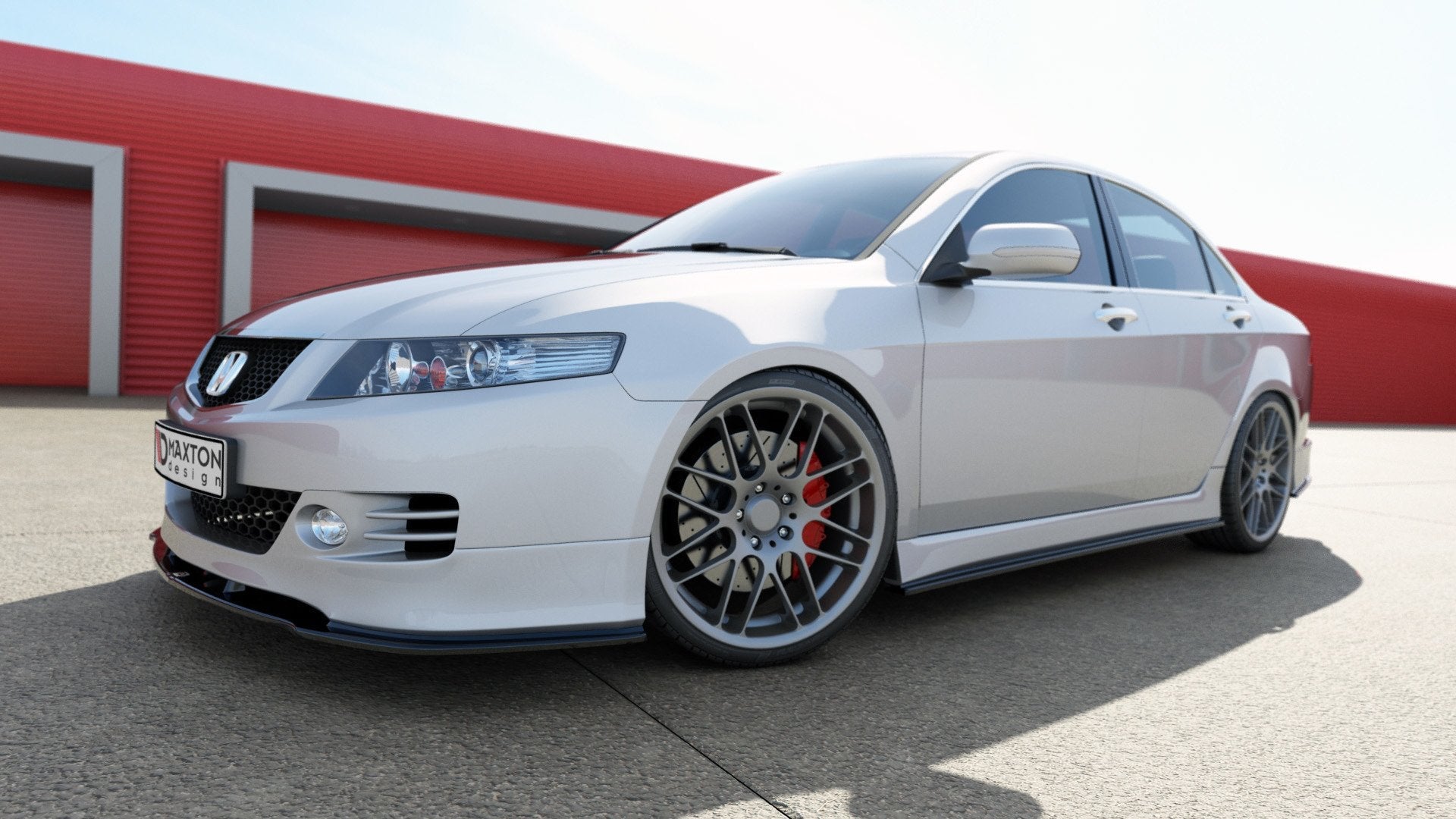 Maxton Design - Seitenschweller Ansatz für HONDA ACCORD VII TYPE - S - Aerowerk.