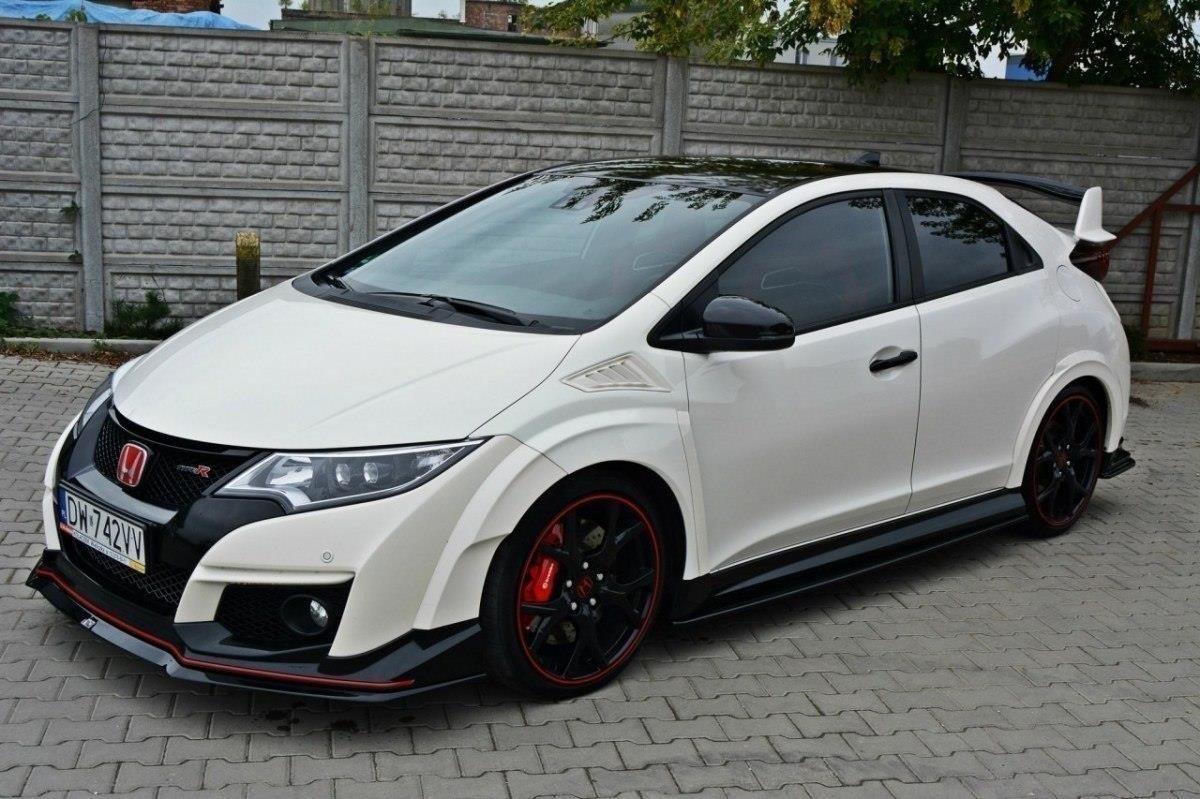 Maxton Design - Seitenschweller Ansatz für HONDA CIVIC IX TYPE R - Aerowerk.