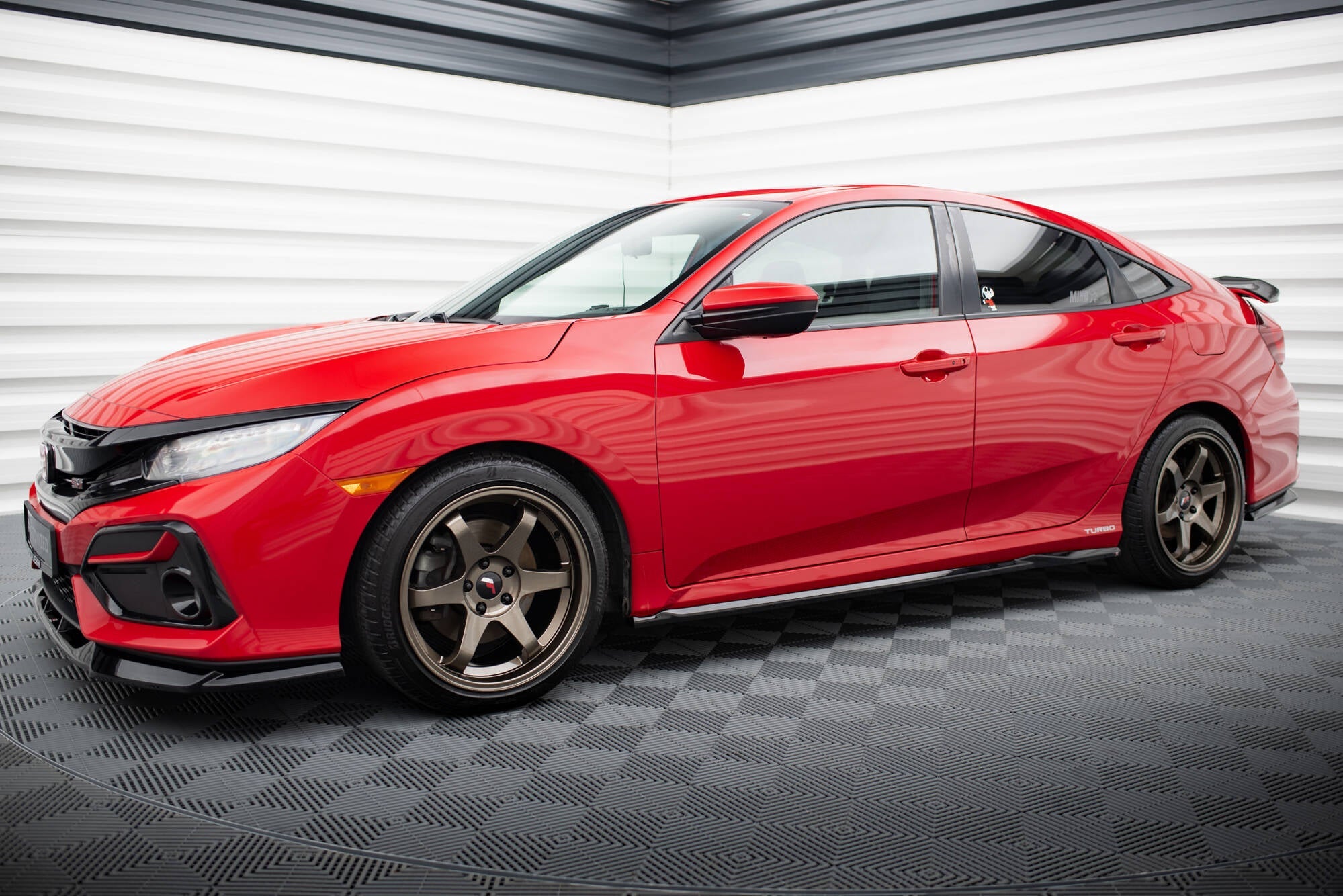 Maxton Design - Seitenschweller Ansatz für Honda Civic SI Mk10 - Aerowerk.