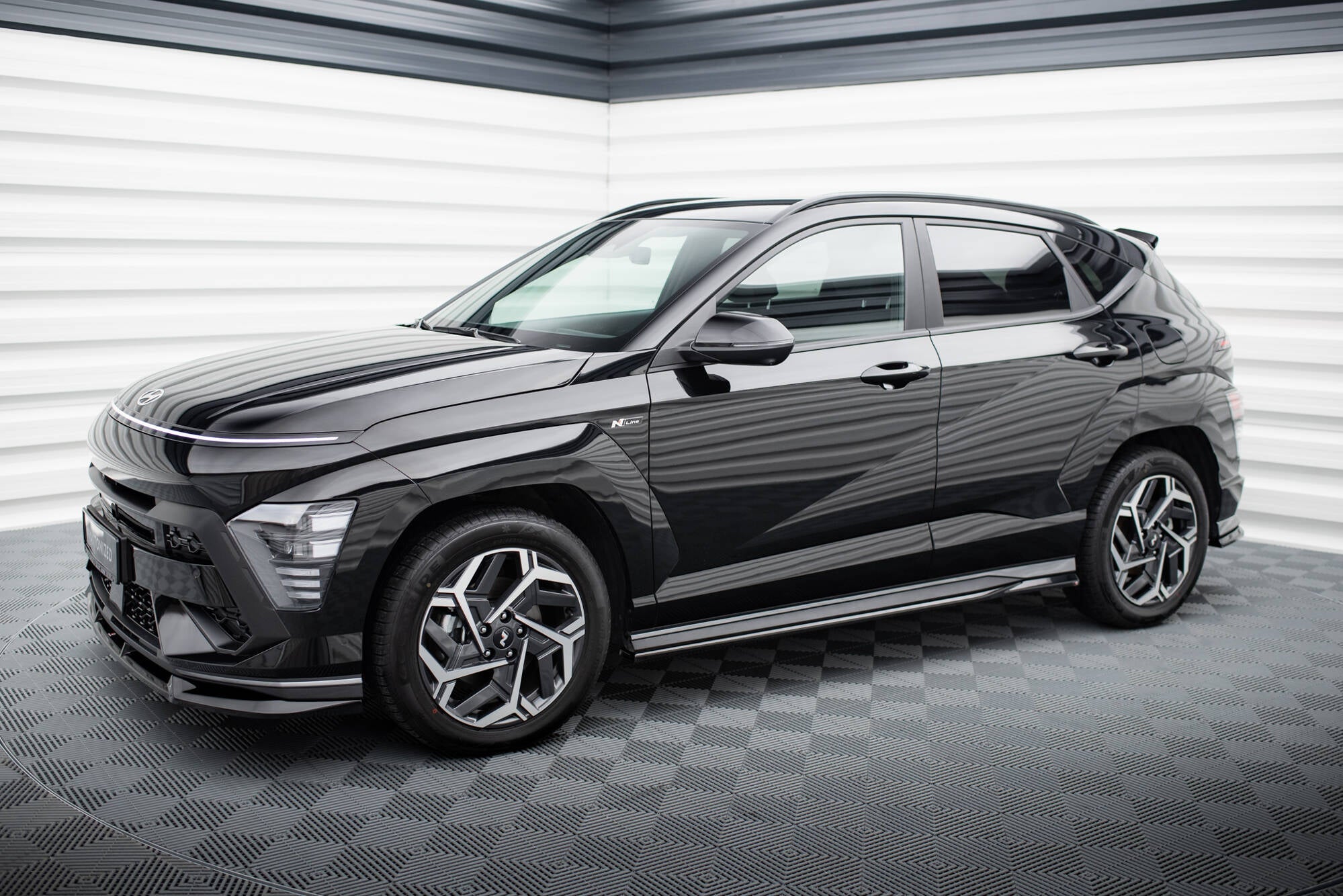Maxton Design - Seitenschweller Ansatz für Hyundai Kona N - line Mk2 - Aerowerk.