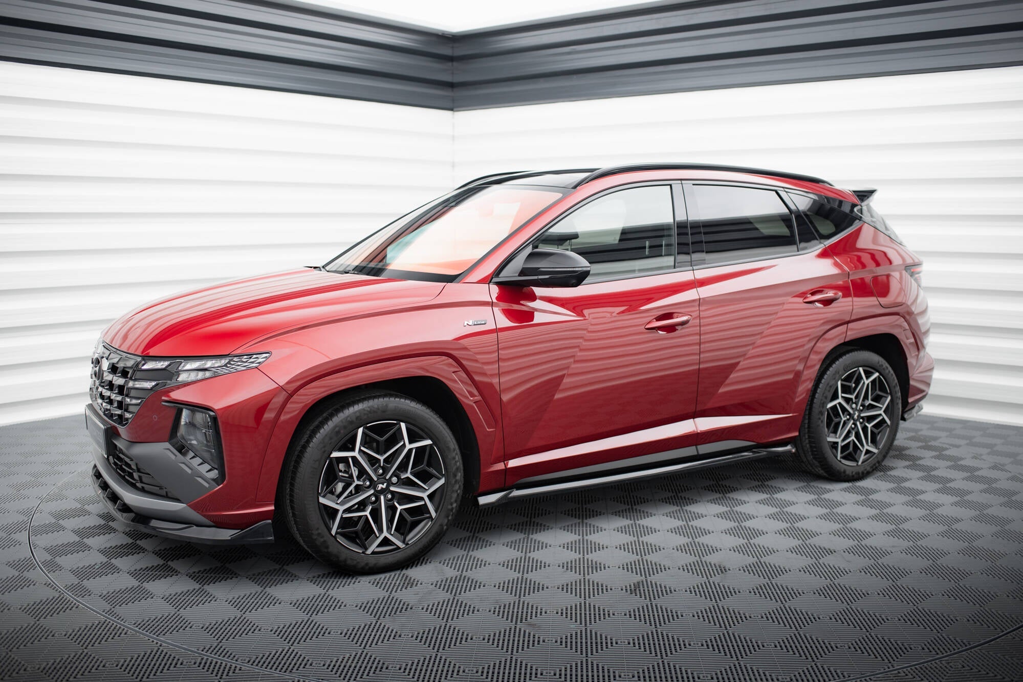 Maxton Design - Seitenschweller Ansatz für Hyundai Tucson N - Line Mk4 - Aerowerk.