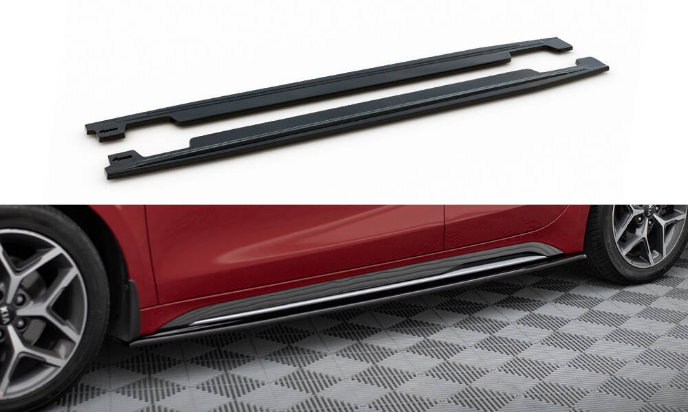 Maxton Design - Seitenschweller Ansatz für Kia Ceed GT / GT - Line Mk3 / Proceed Mk1 - Aerowerk.