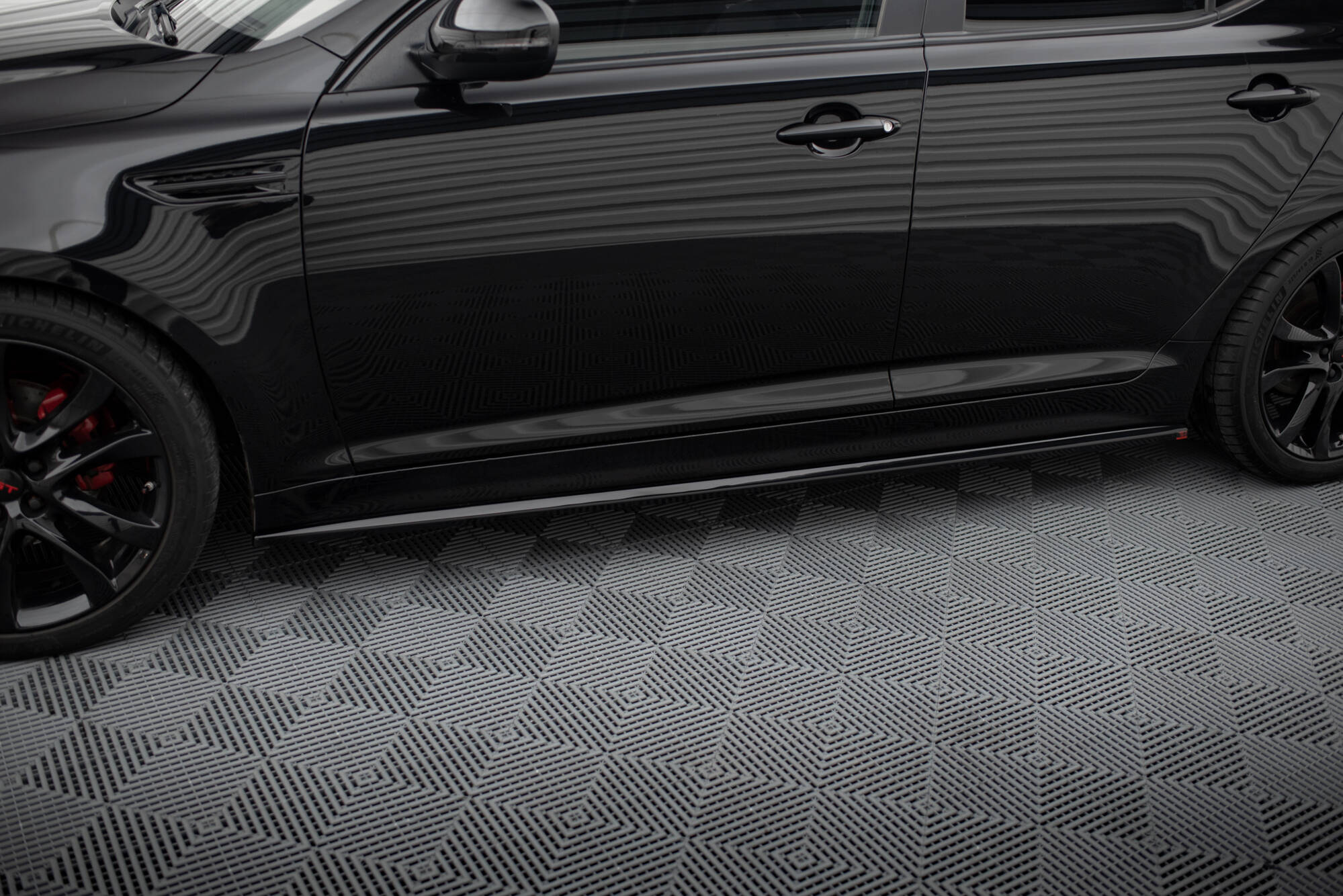 Maxton Design - Seitenschweller Ansatz für Kia Optima Mk3 - Aerowerk.