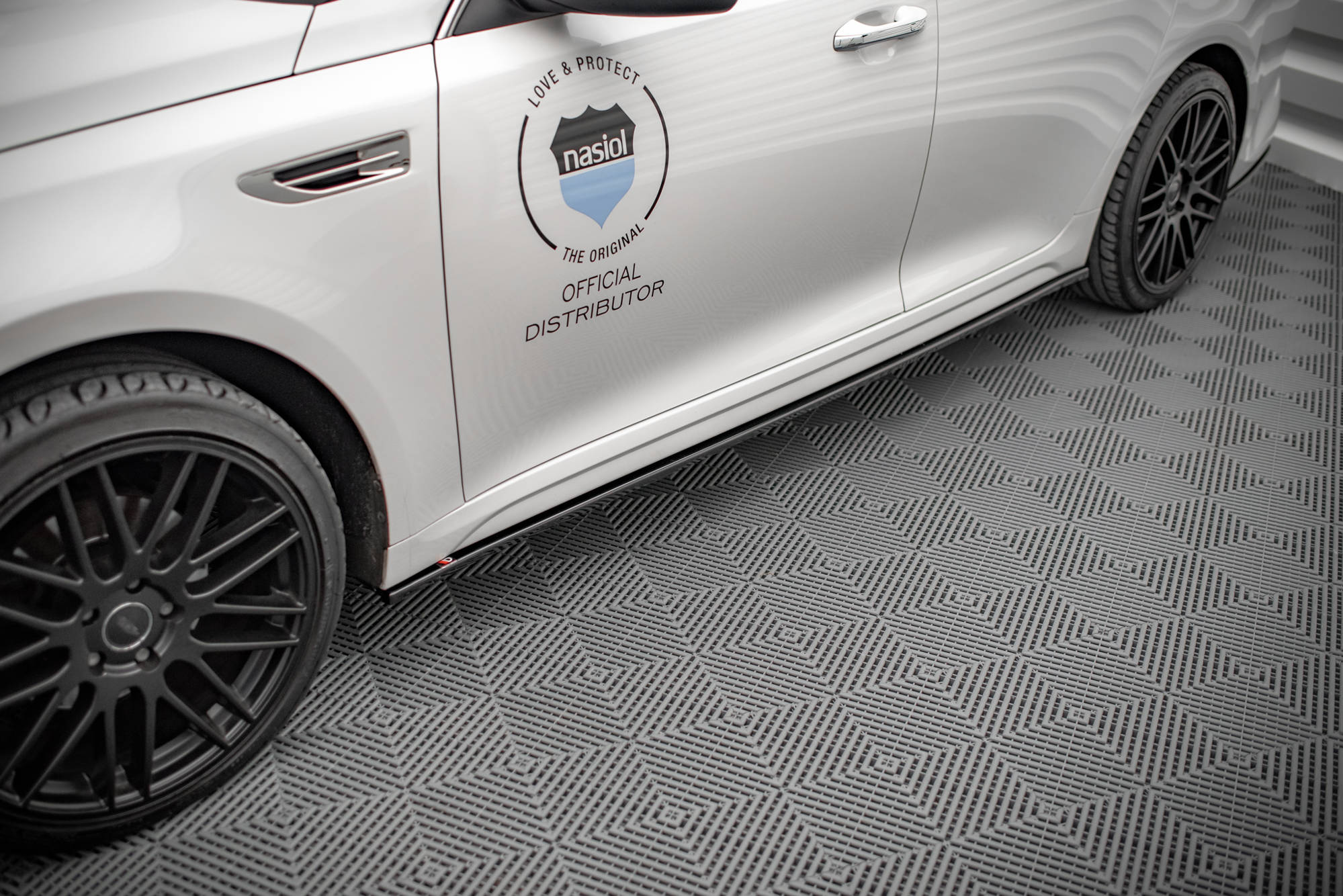 Maxton Design - Seitenschweller Ansatz für Kia Optima Mk4 - Aerowerk.