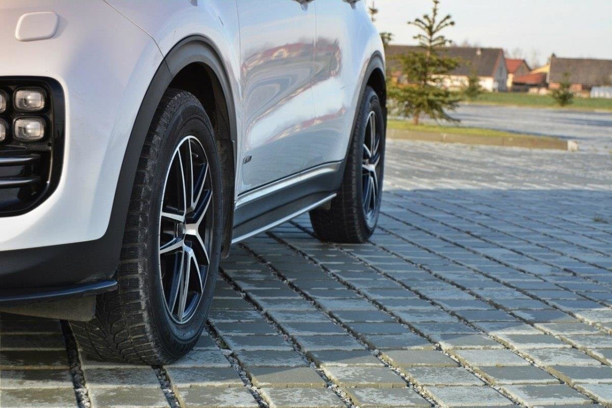 Maxton Design - Seitenschweller Ansatz für KIA SPORTAGE mk4 GT - Line Carbon Look - Aerowerk.