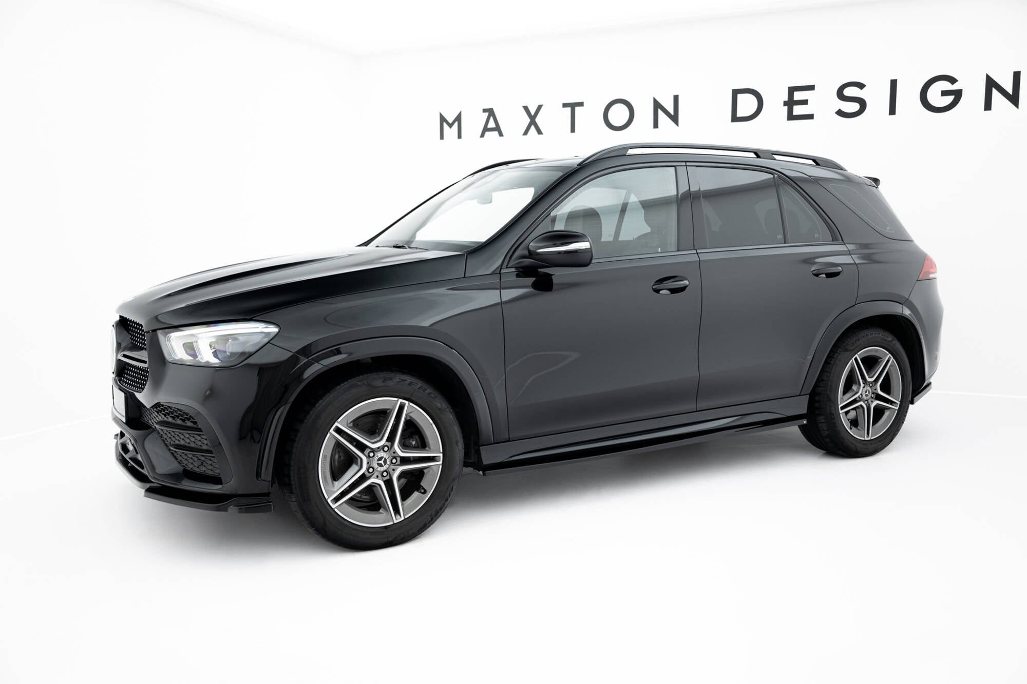 Maxton Design - Seitenschweller Ansatz für Mercedes - AMG / AMG - Line GLE SUV W167 / W167 Facelift - Aerowerk.