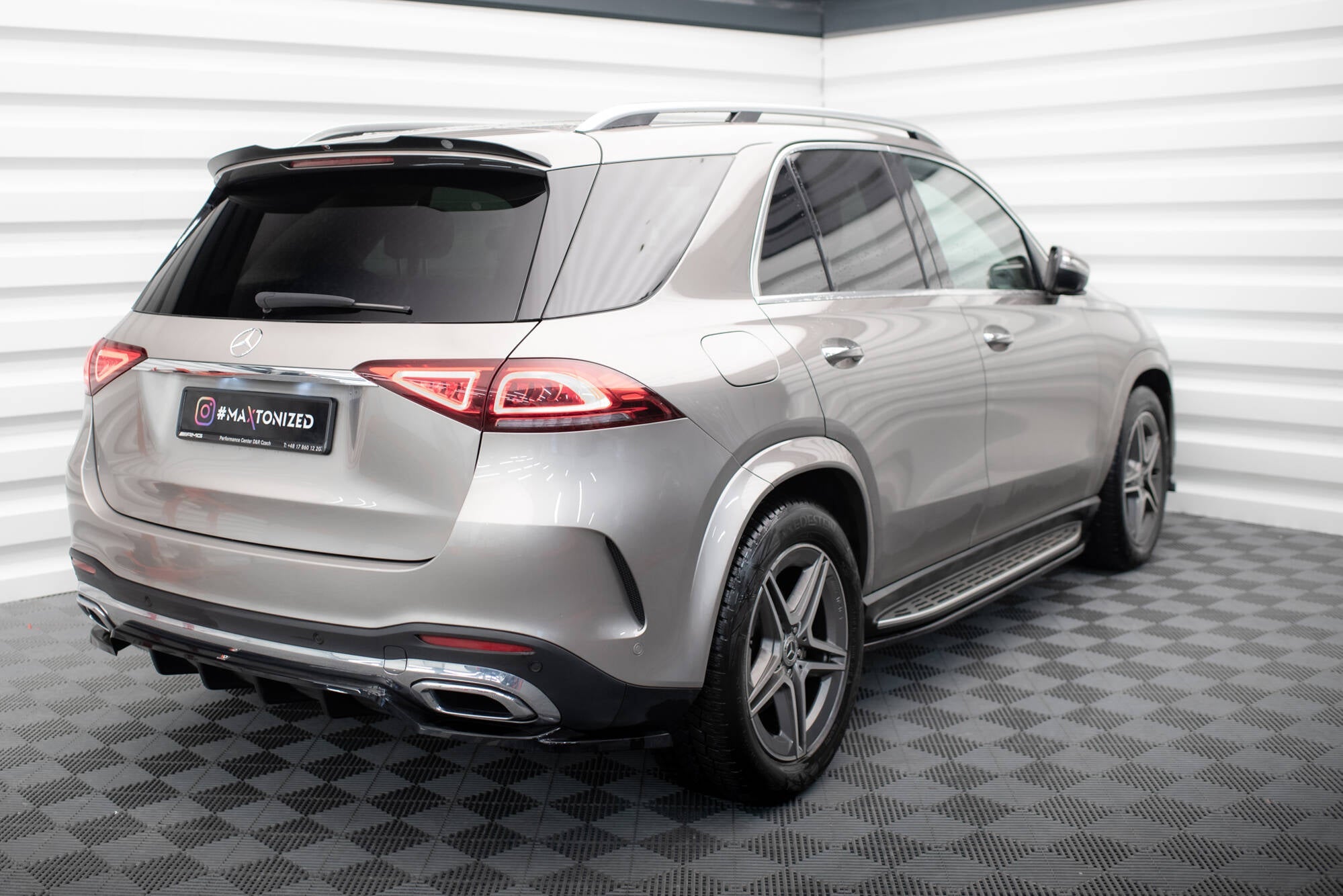 Maxton Design - Seitenschweller Ansatz für Mercedes - AMG / AMG - Line GLE SUV W167 / W167 Facelift - Aerowerk.