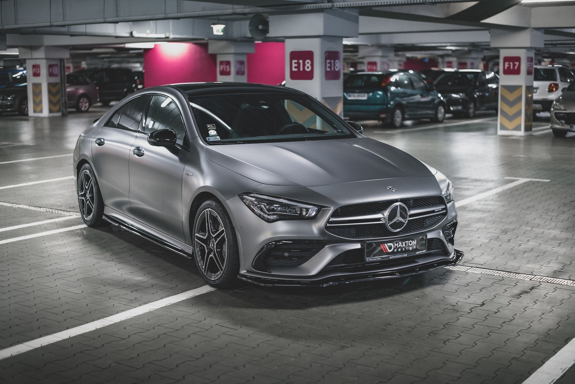 Maxton Design - Seitenschweller Ansatz für Mercedes - AMG CLA 35 / 45 C118 - Aerowerk.