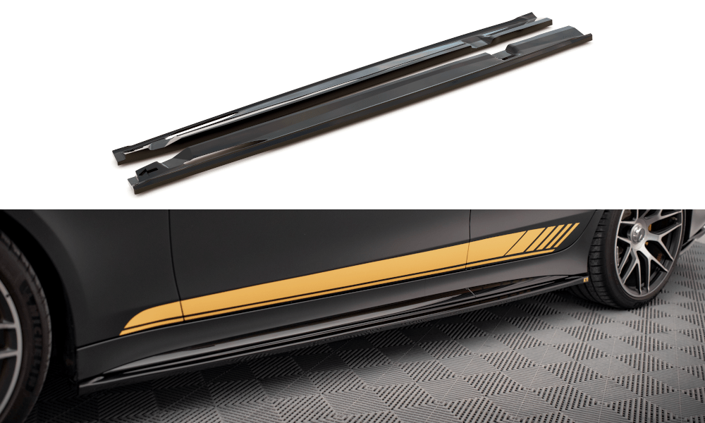 Maxton Design - Seitenschweller Ansatz für Mercedes - AMG GT 63S 4 - Door Coupe - Aerowerk.