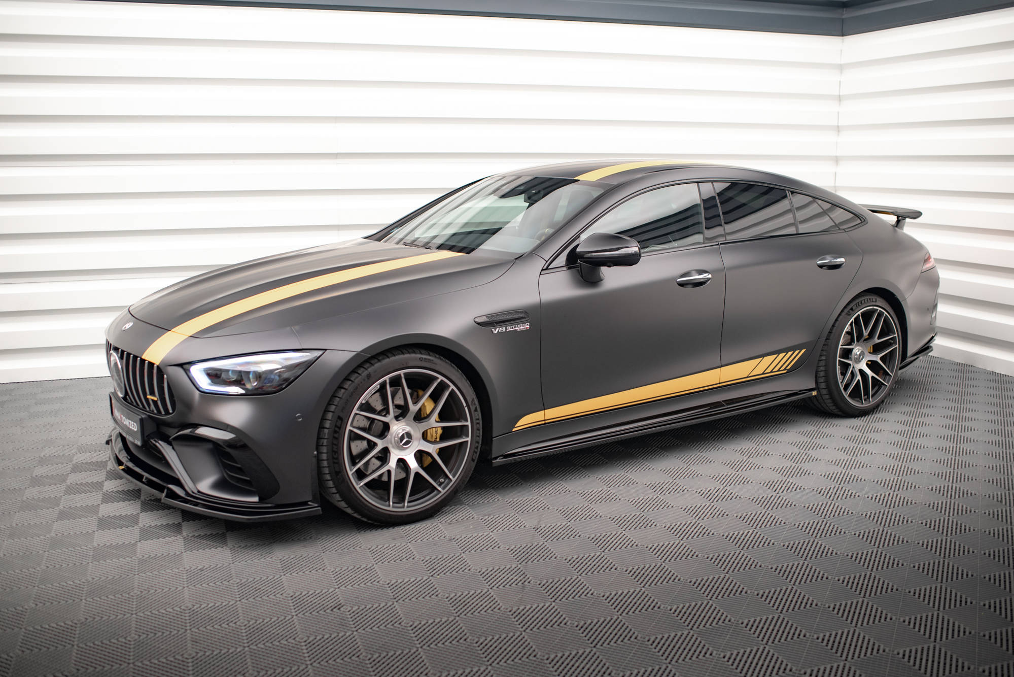 Maxton Design - Seitenschweller Ansatz für Mercedes - AMG GT 63S 4 - Door Coupe - Aerowerk.