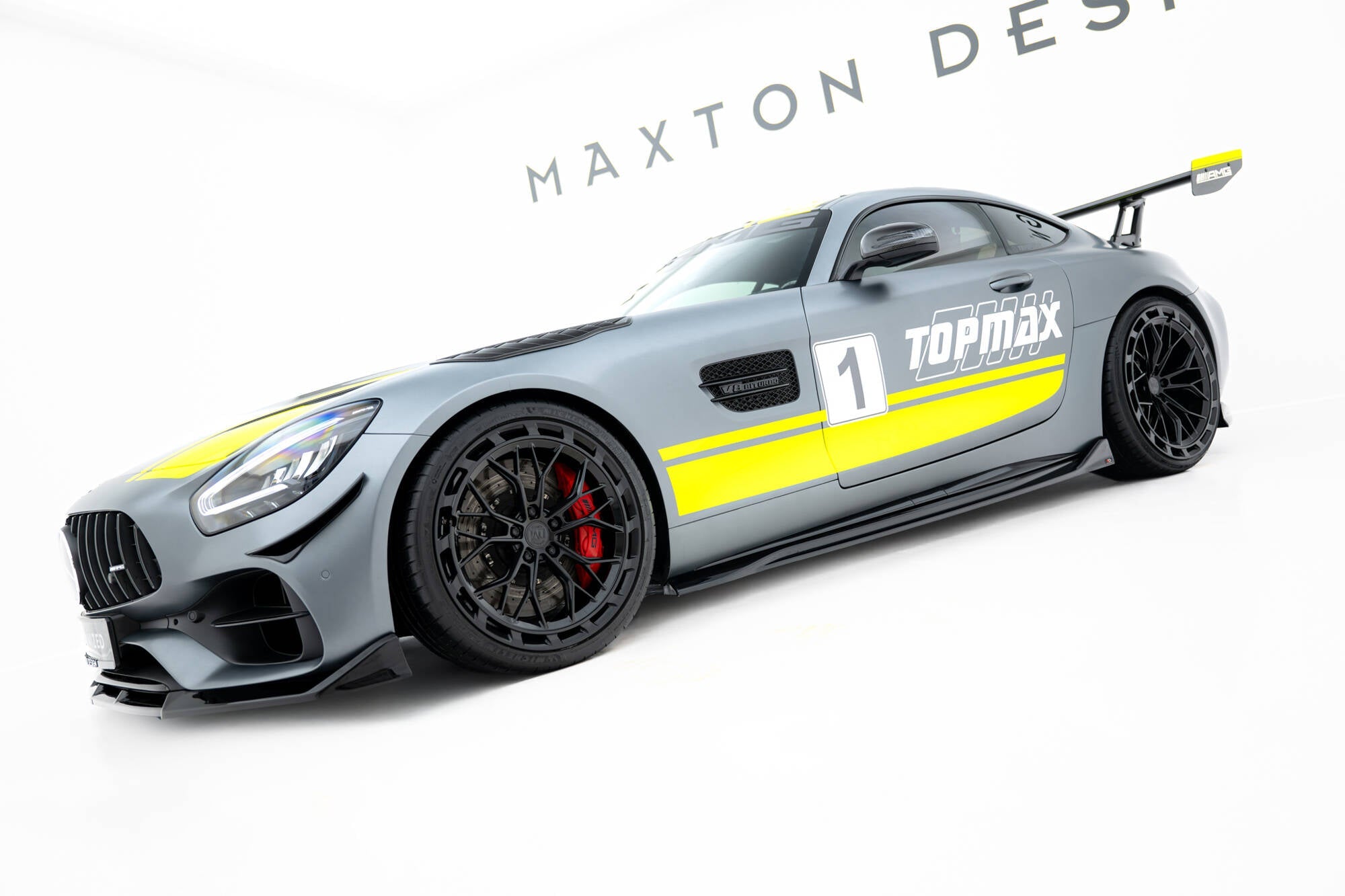 Maxton Design - Seitenschweller Ansatz für Mercedes - AMG GT C C190 Facelift - Aerowerk.