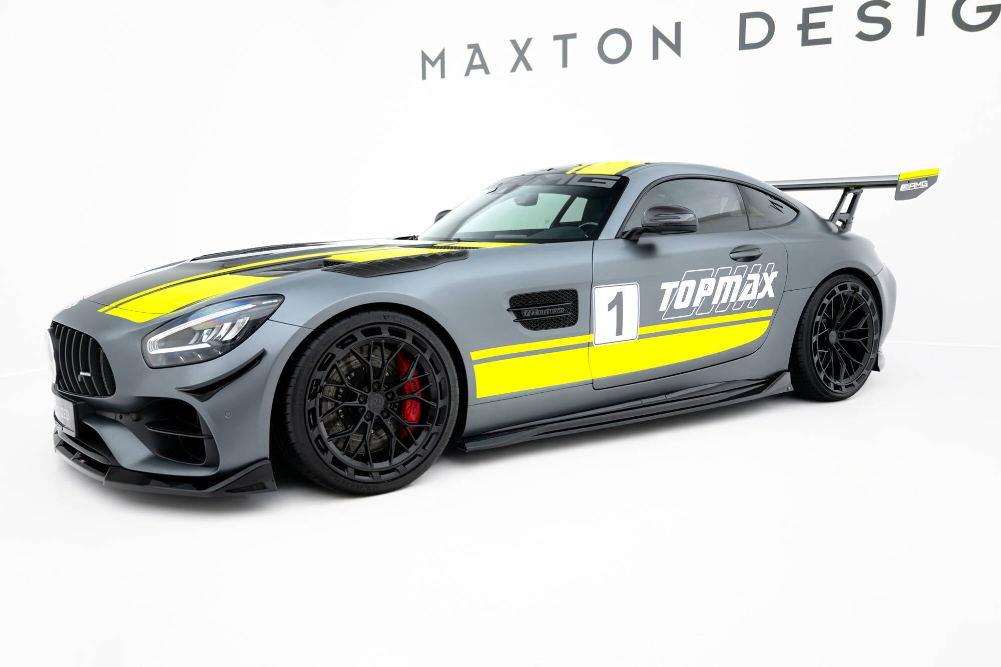 Maxton Design - Seitenschweller Ansatz für Mercedes - AMG GT C C190 Facelift - Aerowerk.