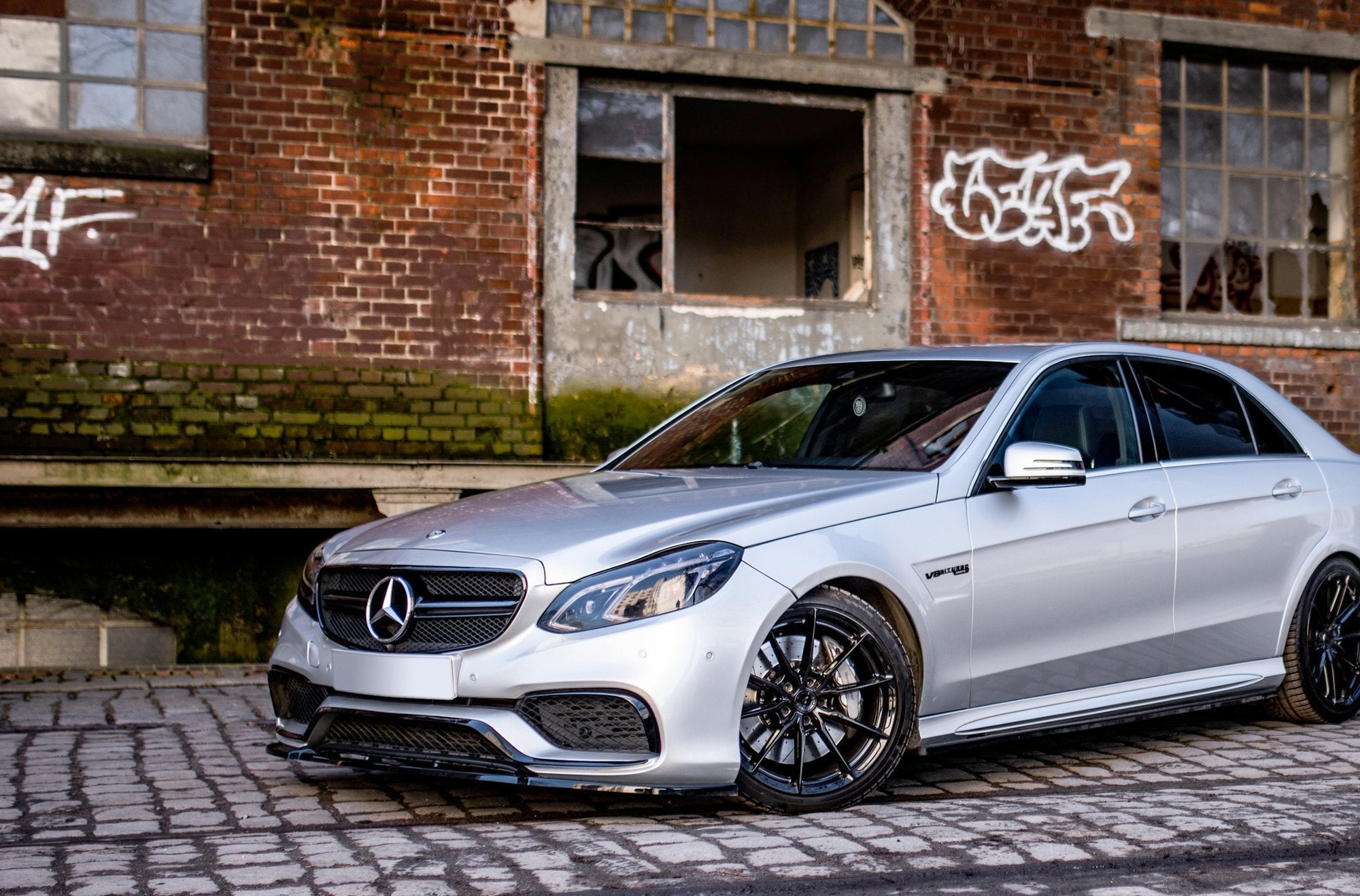 Maxton Design - Seitenschweller Ansatz für Mercedes - Benz E63 AMG / AMG - Line Limousine W212 Facelift - Aerowerk.