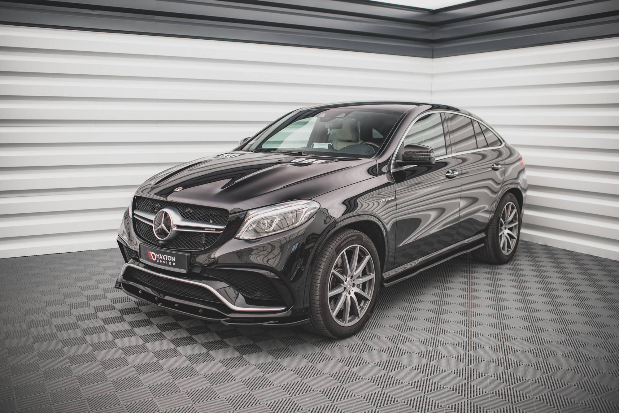 Maxton Design - Seitenschweller Ansatz für Mercedes - Benz GLE Coupe 63 AMG C292 - Aerowerk.