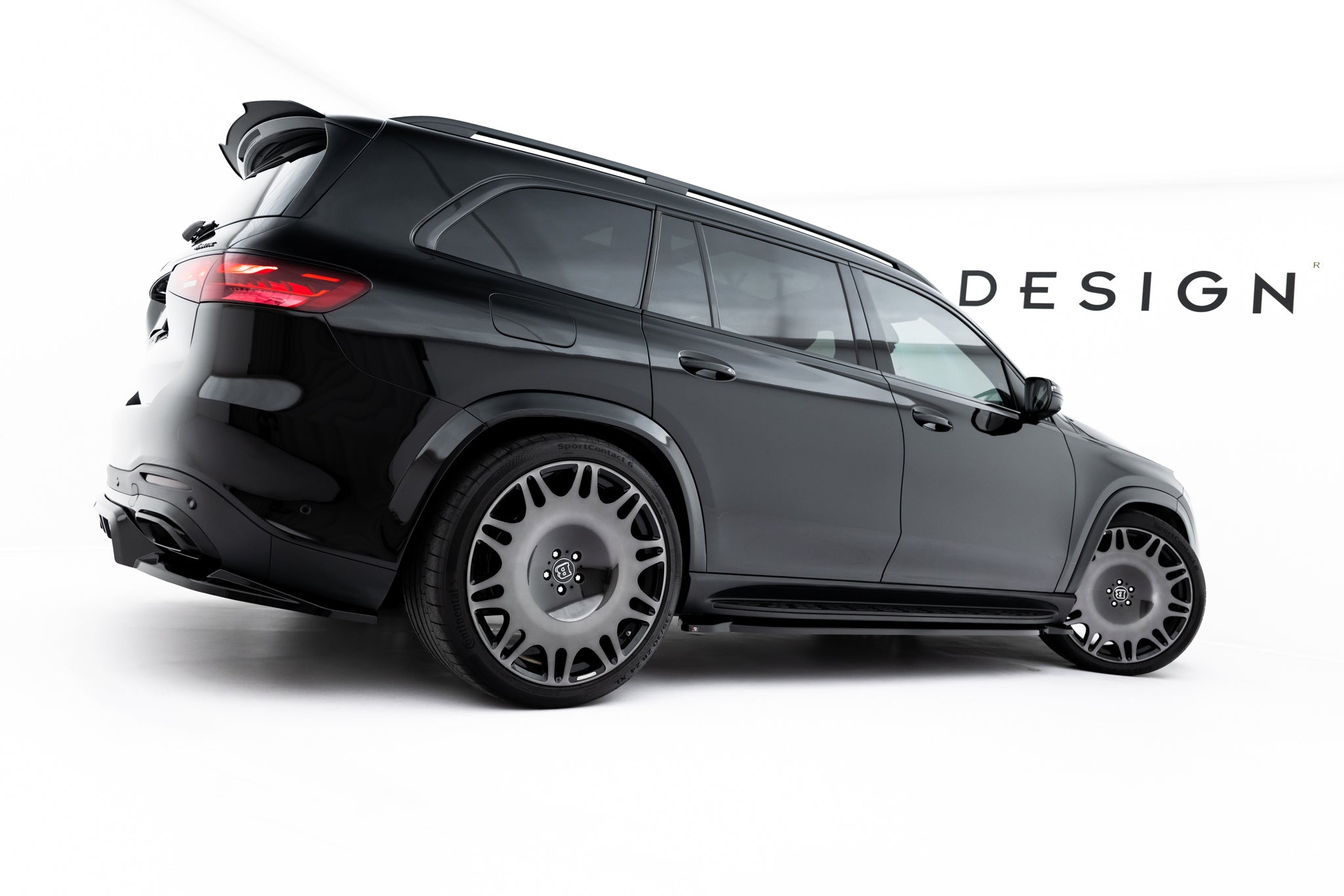 Maxton Design - Seitenschweller Ansatz für Mercedes - Benz GLS AMG - Line X167 Facelift - Aerowerk.