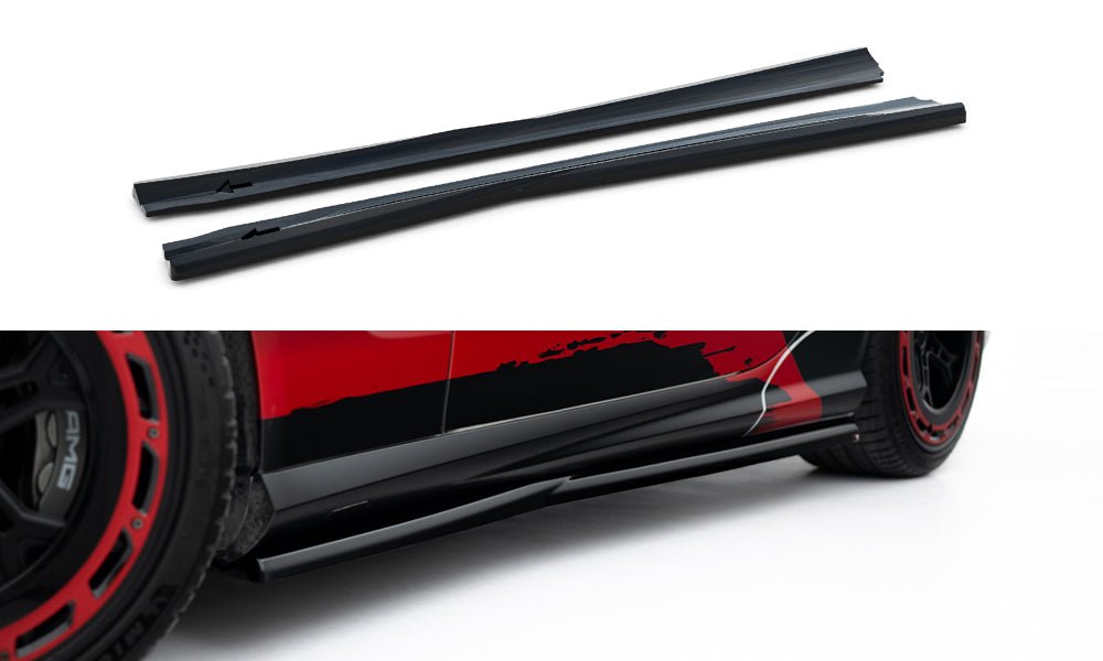 Maxton Design - Seitenschweller Ansatz für Mercedes - Benz SL 63 AMG R231 - Aerowerk.