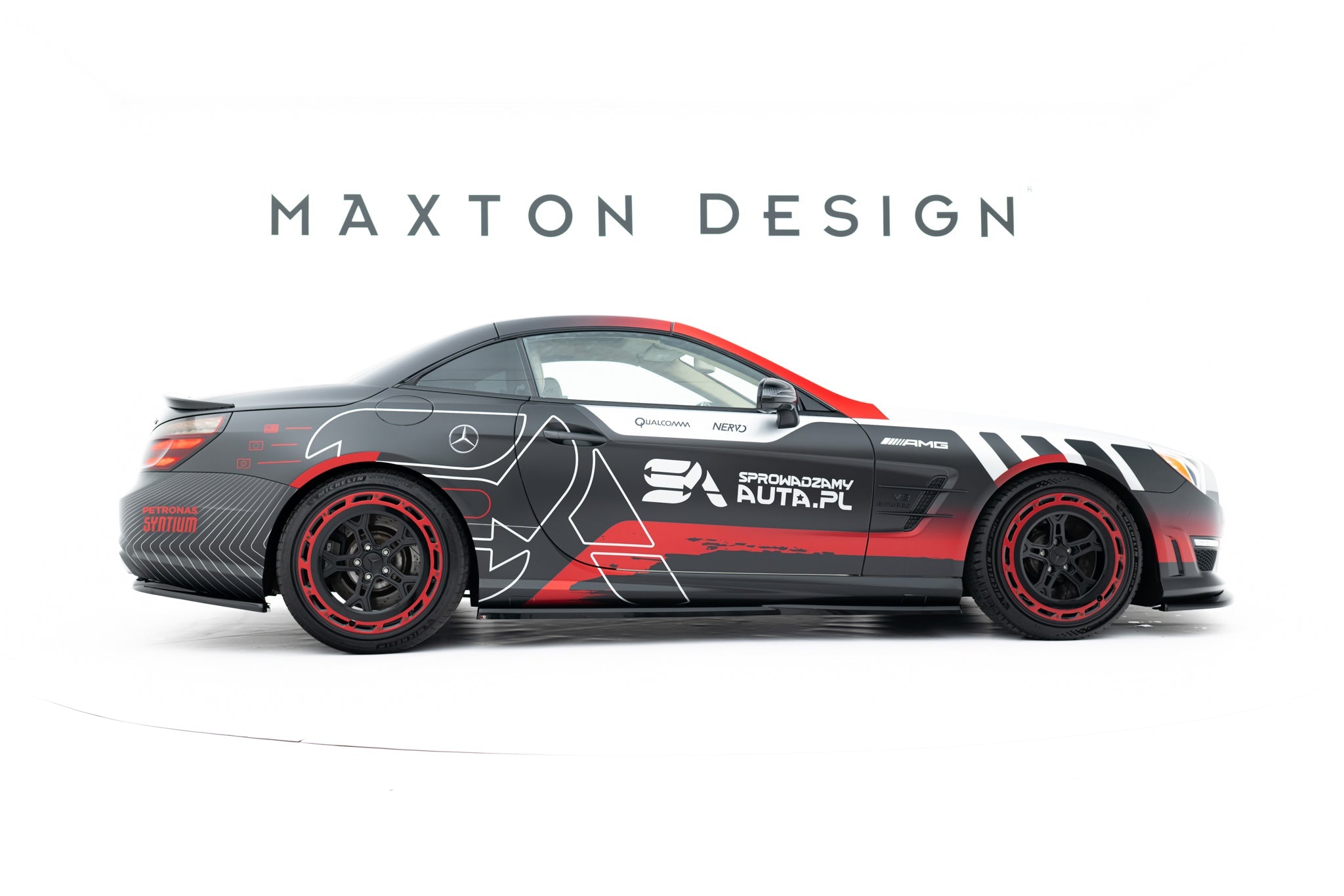 Maxton Design - Seitenschweller Ansatz für Mercedes - Benz SL 63 AMG R231 - Aerowerk.
