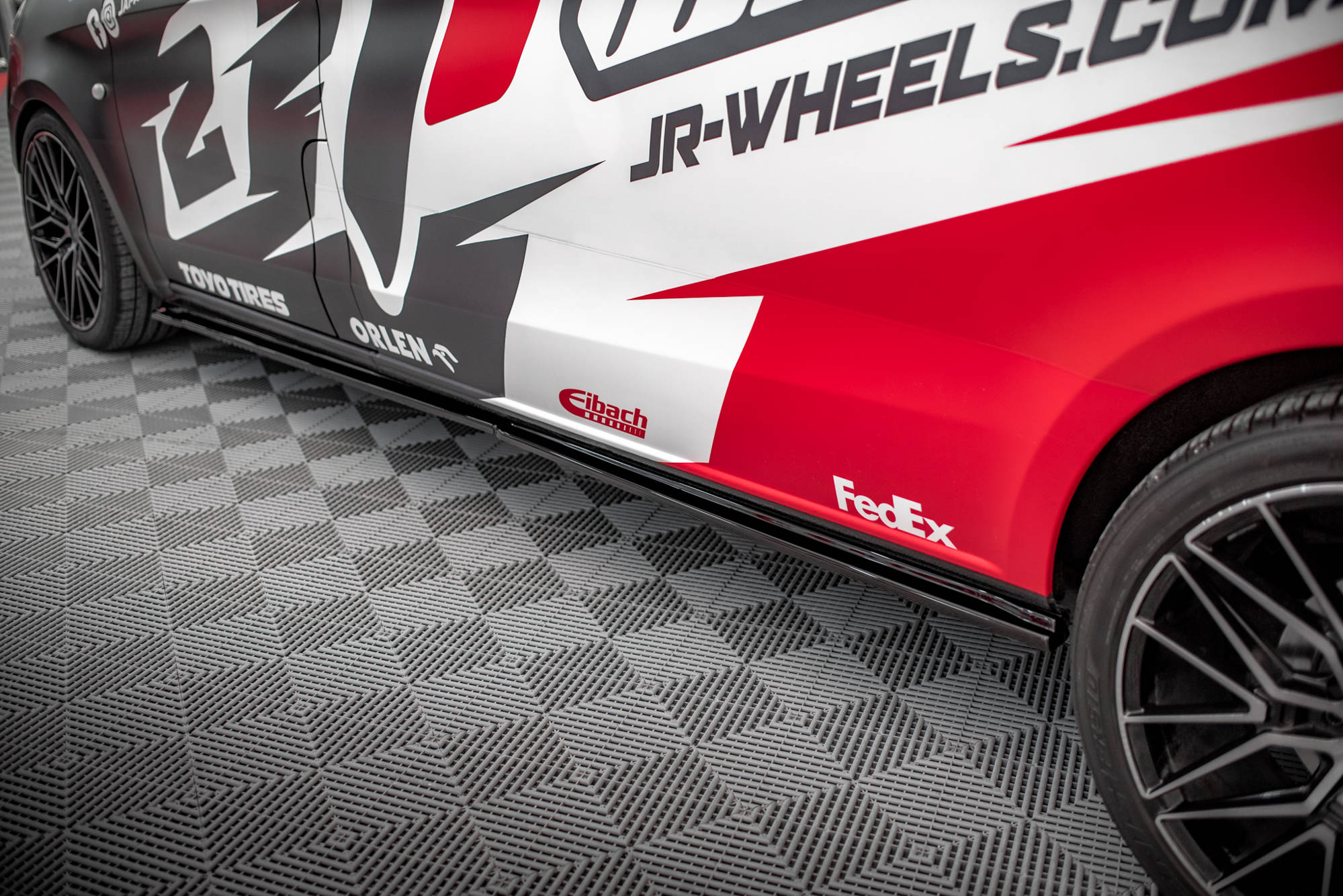 Maxton Design - Seitenschweller Ansatz für Mercedes - Benz Vito Extra Long W447 Facelift / V Extra Long W447 Facelift - Aerowerk.