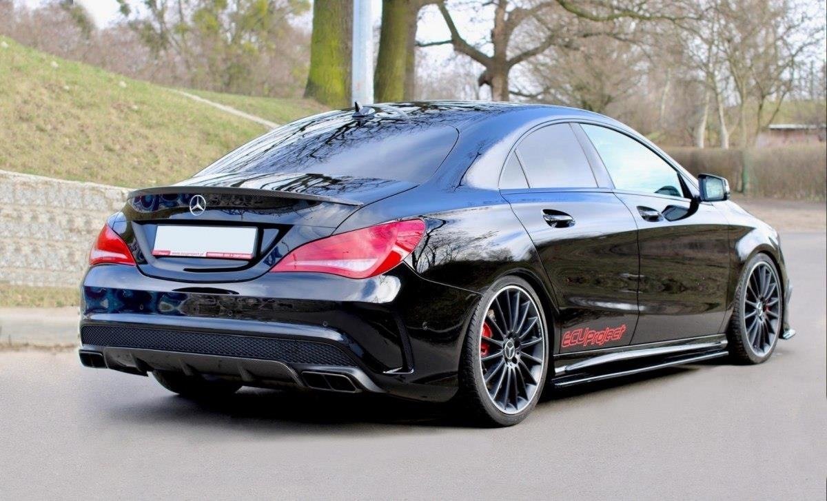 Maxton Design - Seitenschweller Ansatz für MERCEDES CLA 45 AMG C117/A45 AMG W176 (vor Facelift) - Aerowerk.