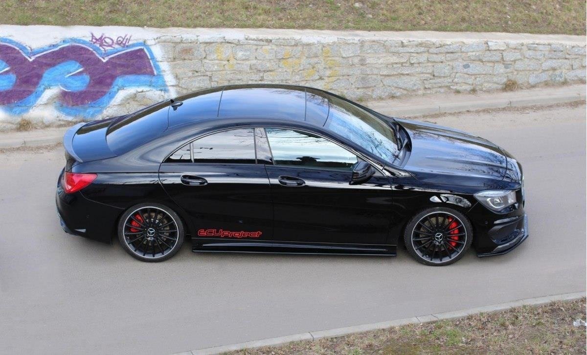 Maxton Design - Seitenschweller Ansatz für MERCEDES CLA 45 AMG C117/A45 AMG W176 (vor Facelift) - Aerowerk.