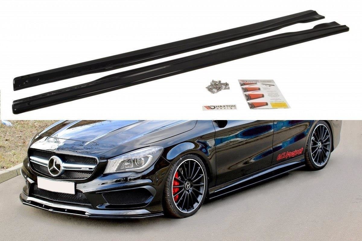 Maxton Design - Seitenschweller Ansatz für MERCEDES CLA 45 AMG C117/A45 AMG W176 (vor Facelift) - Aerowerk.