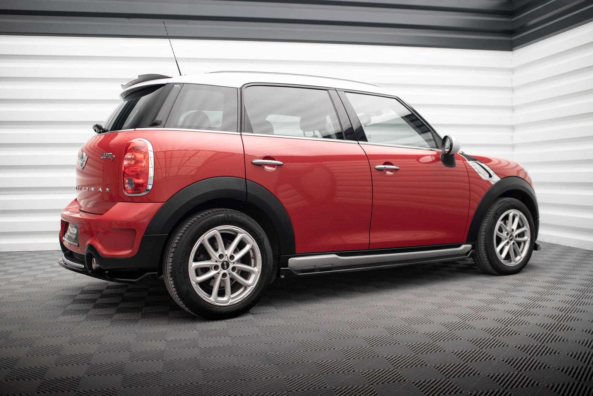 Maxton Design - Seitenschweller Ansatz für Mini Cooper Countryman R60 Facelift - Aerowerk.