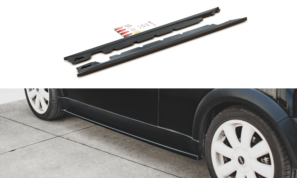 Maxton Design - Seitenschweller Ansatz für Mini Cooper / One R50 - Aerowerk.
