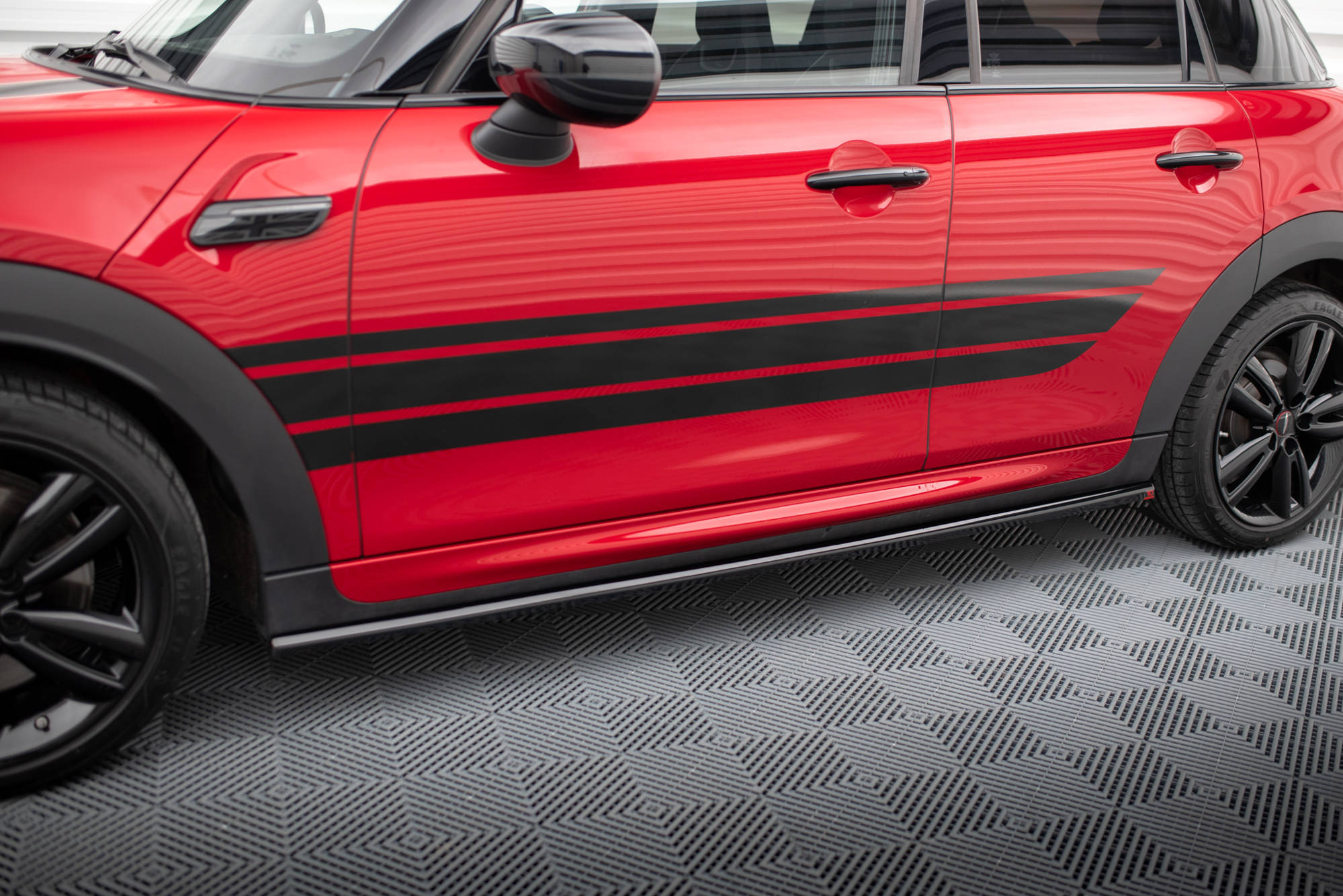 Maxton Design - Seitenschweller Ansatz für Mini Cooper S John Cooper Works F55 Facelift - Aerowerk.