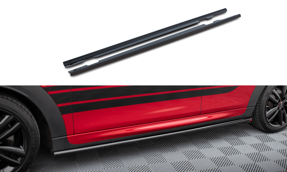 Maxton Design - Seitenschweller Ansatz für Mini Cooper S John Cooper Works F55 Facelift - Aerowerk.