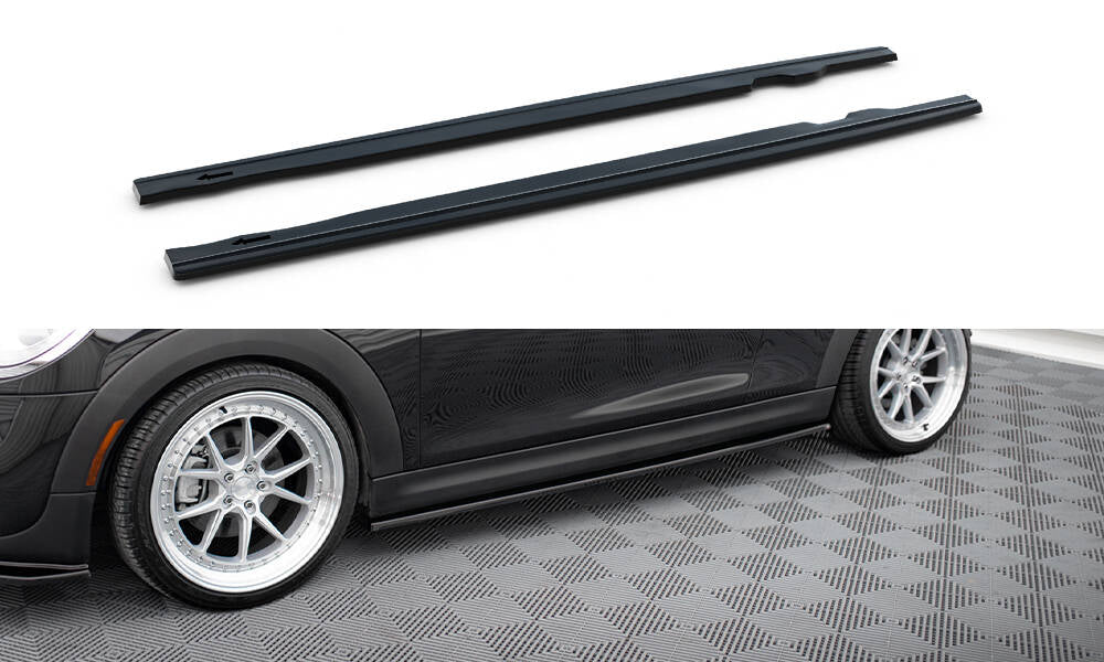 Maxton Design - Seitenschweller Ansatz für MINI COOPER S MK3 vor Facelift 3 - Türer (F56) - Aerowerk.