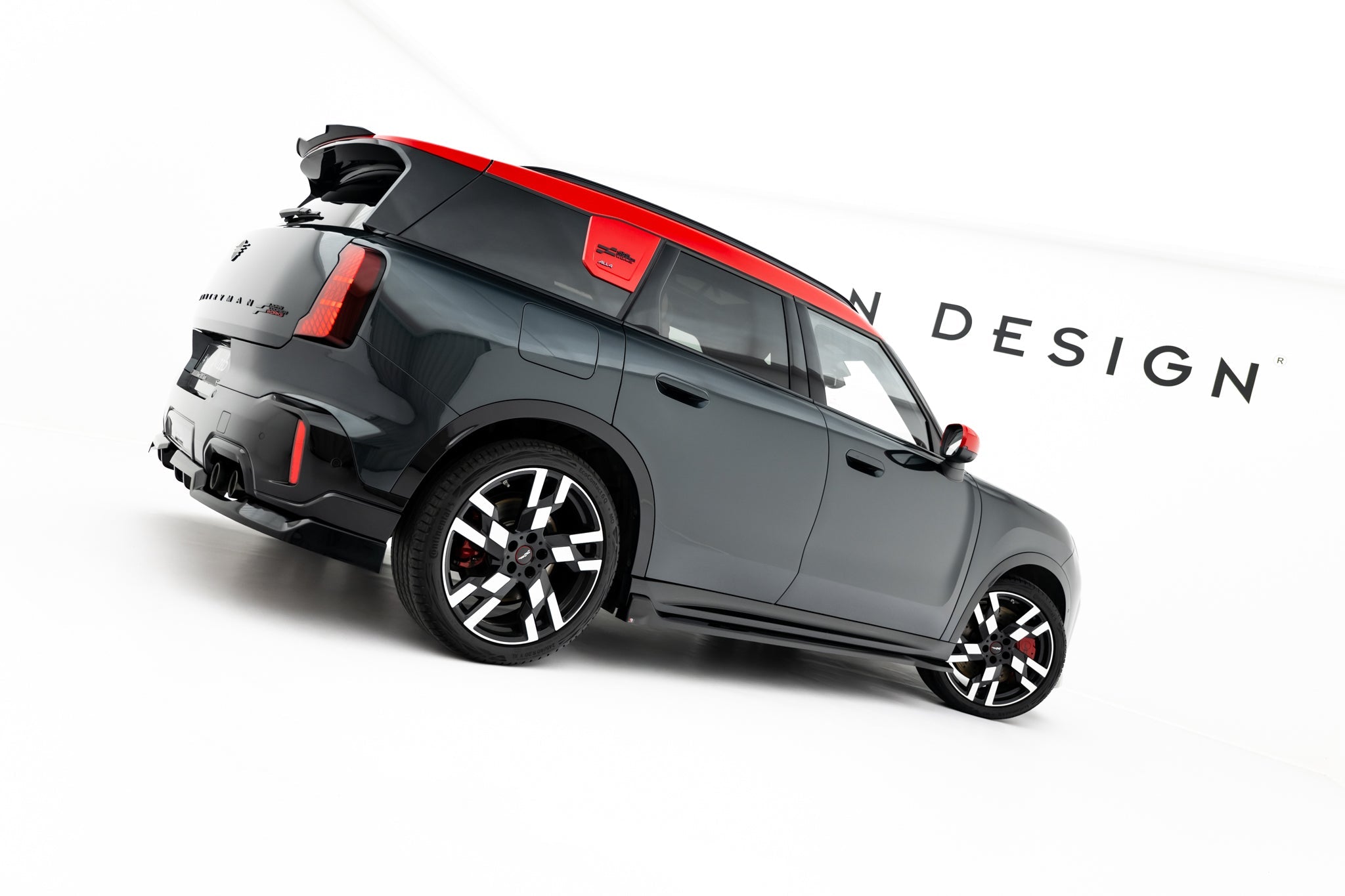 Maxton Design - Seitenschweller Ansatz für Mini Countryman JCW U25 - Aerowerk.