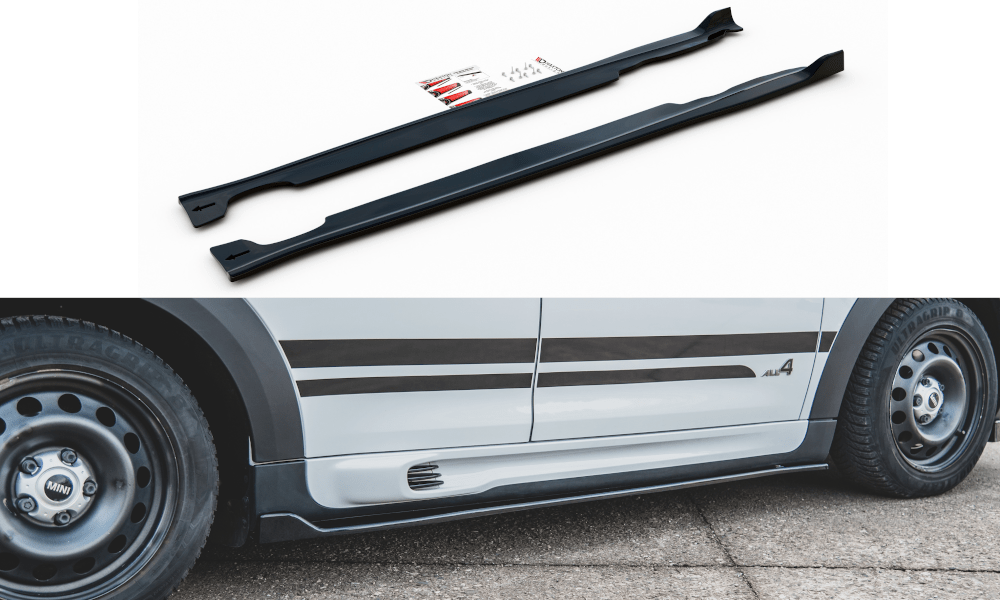 Maxton Design - Seitenschweller Ansatz für Mini Countryman Mk1 JCW - Aerowerk.
