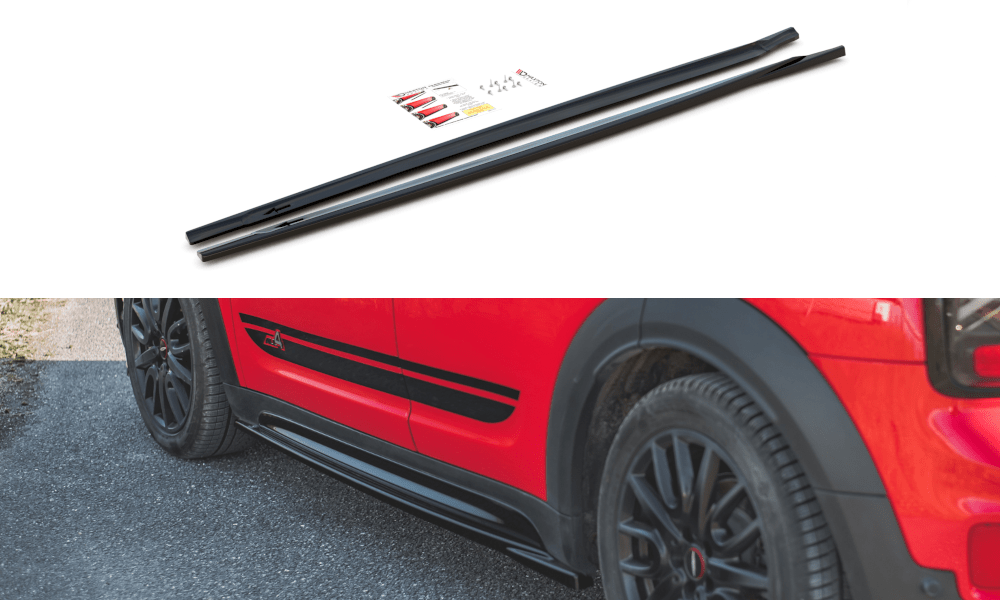 Maxton Design - Seitenschweller Ansatz für Mini Countryman Mk2 F60 JCW - Aerowerk.