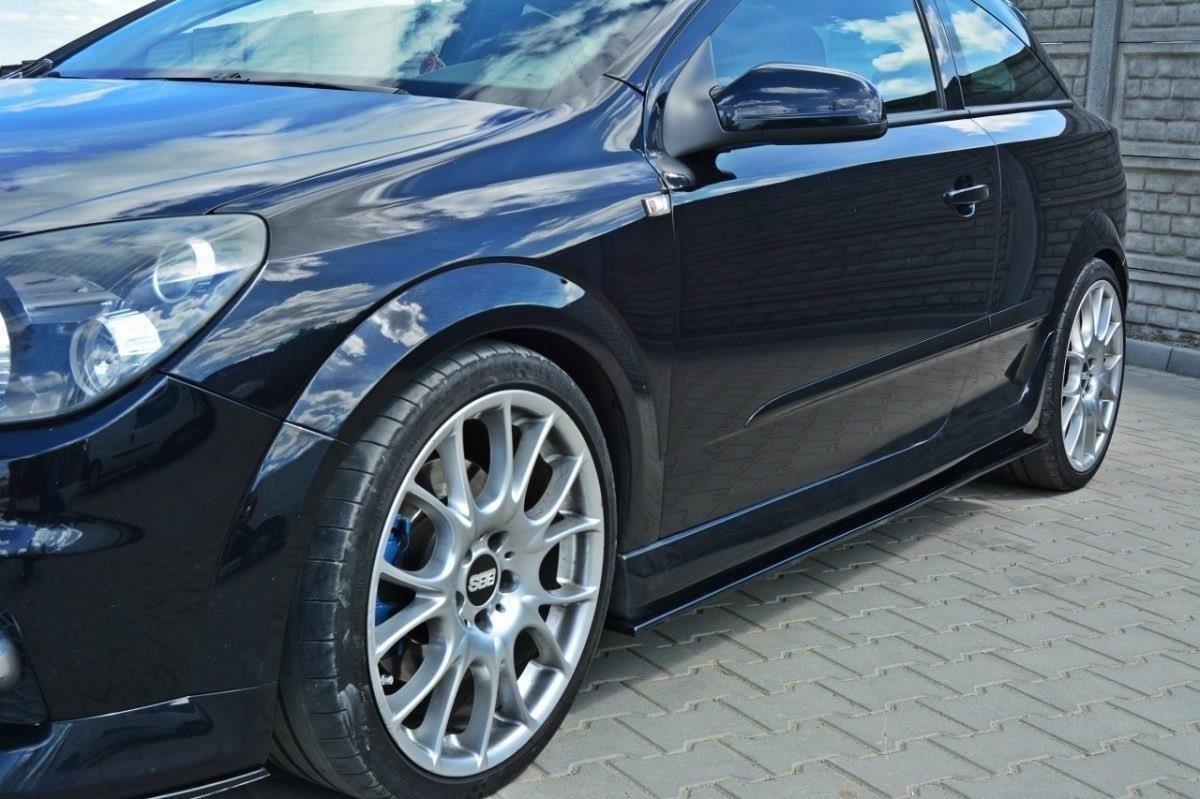 Maxton Design - Seitenschweller Ansatz für OPEL ASTRA H (FOR OPC / VXR) - Aerowerk.