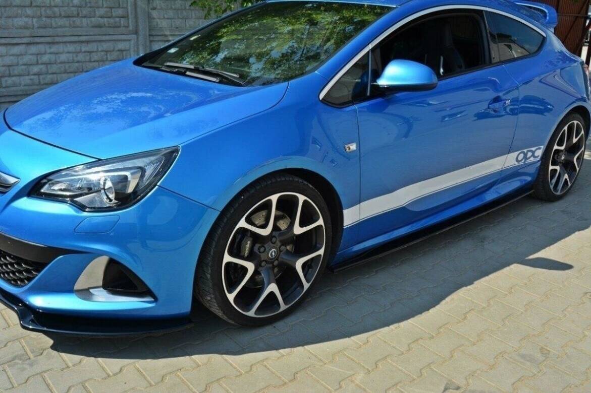 Maxton Design - Seitenschweller Ansatz für OPEL ASTRA J OPC / VXR - Aerowerk.