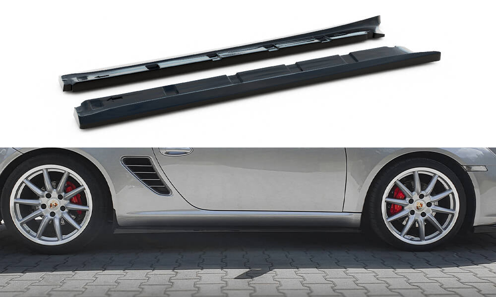 Maxton Design - Seitenschweller Ansatz für Porsche Boxster 987 - Aerowerk.