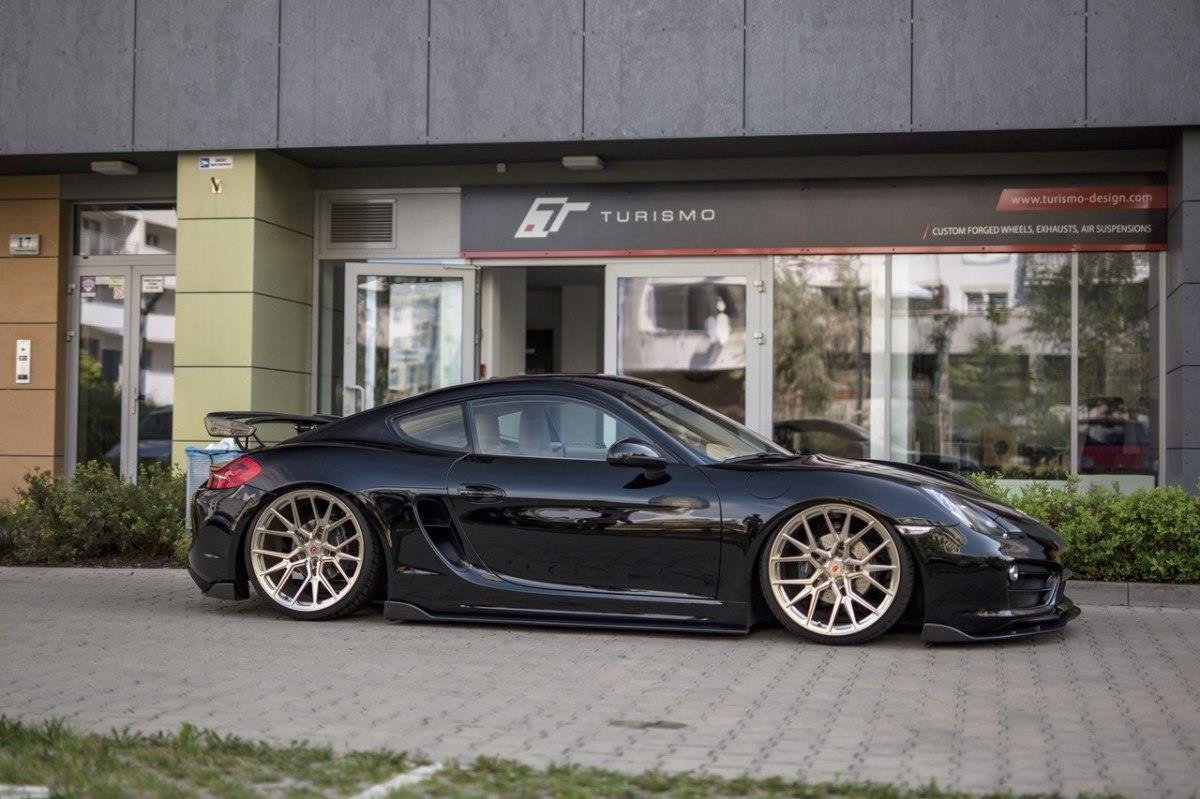 Maxton Design - Seitenschweller Ansatz für Porsche Cayman Mk2 981C - Aerowerk.