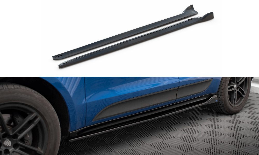 Maxton Design - Seitenschweller Ansatz für Porsche Macan Mk1 - Aerowerk.