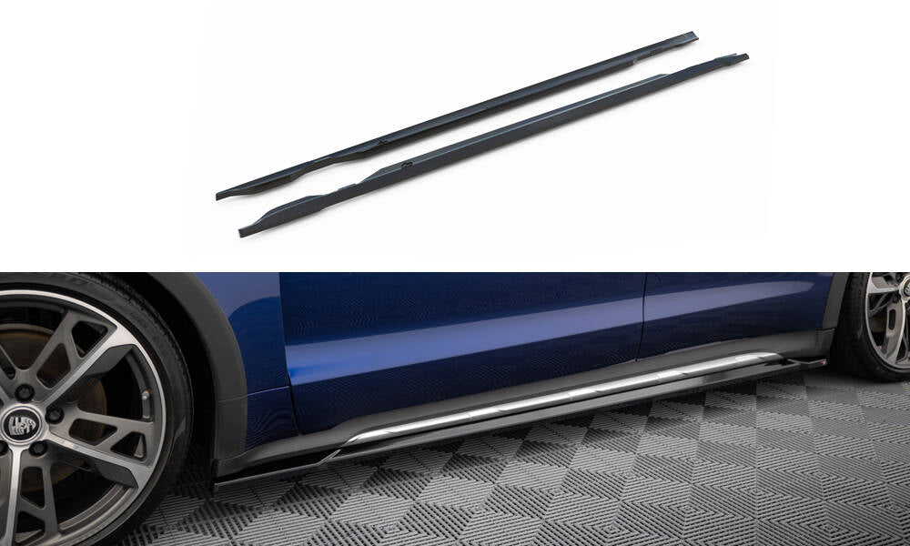 Maxton Design - Seitenschweller Ansatz für Porsche Taycan Cross Turismo 4S - Aerowerk.
