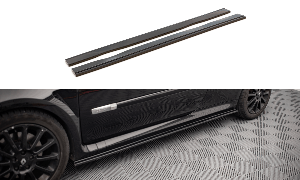 Maxton Design - Seitenschweller Ansatz für RENAULT CLIO MK3 RS - Aerowerk.