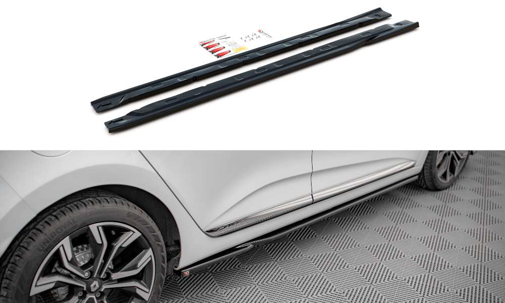 Maxton Design - Seitenschweller Ansatz für Renault Clio Mk5 - Aerowerk.