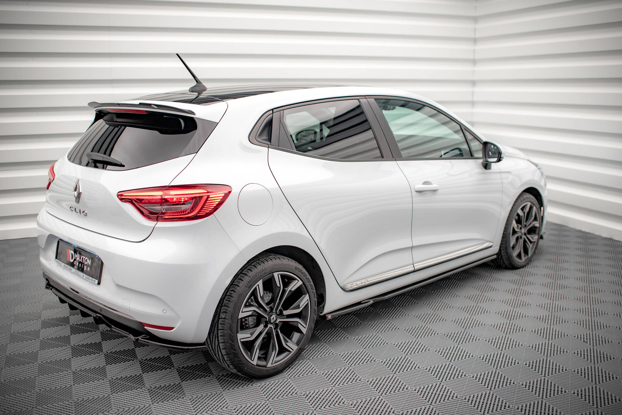 Maxton Design - Seitenschweller Ansatz für Renault Clio Mk5 - Aerowerk.
