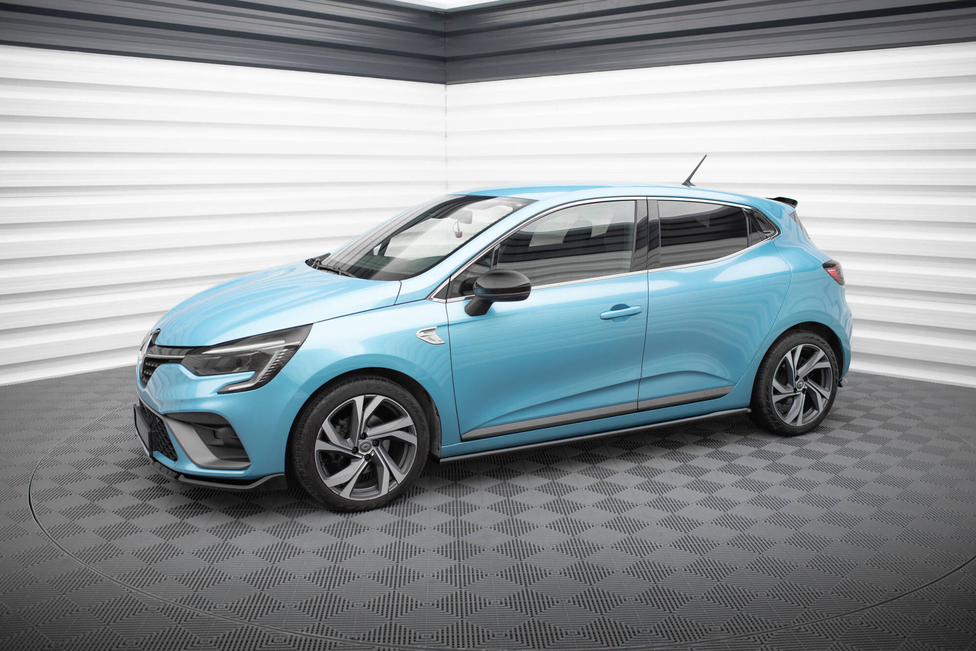 Maxton Design - Seitenschweller Ansatz für Renault Clio R.S. Line Mk5 - Aerowerk.