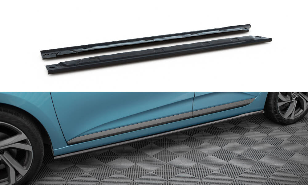 Maxton Design - Seitenschweller Ansatz für Renault Clio R.S. Line Mk5 - Aerowerk.