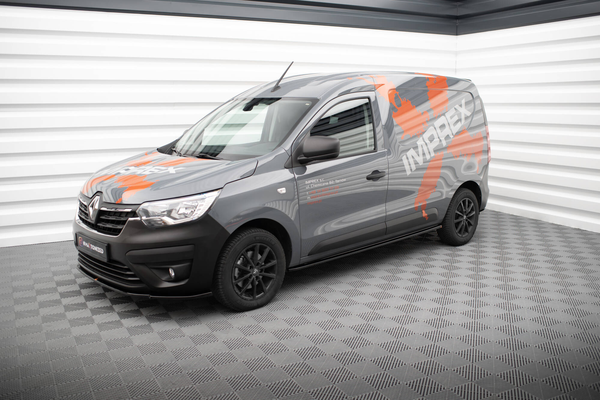 Maxton Design - Seitenschweller Ansatz für Renault Express Mk2 - Aerowerk.