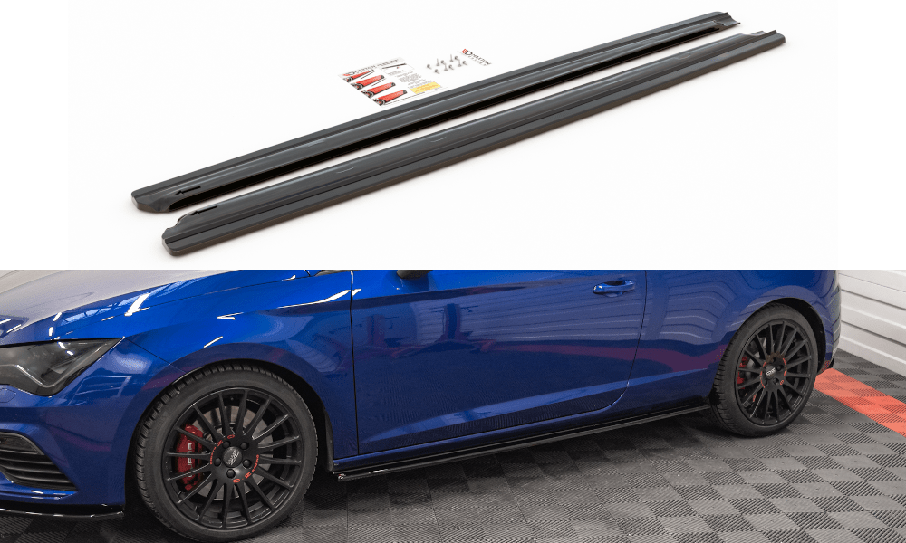 Maxton Design - Seitenschweller Ansatz für Seat Leon Cupra / FR SC Mk3 / Mk3 FL - Aerowerk.