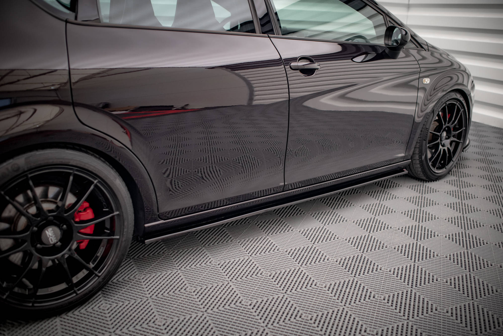 Maxton Design - Seitenschweller Ansatz für SEAT LEON MK2 CUPRA / FR - Aerowerk.
