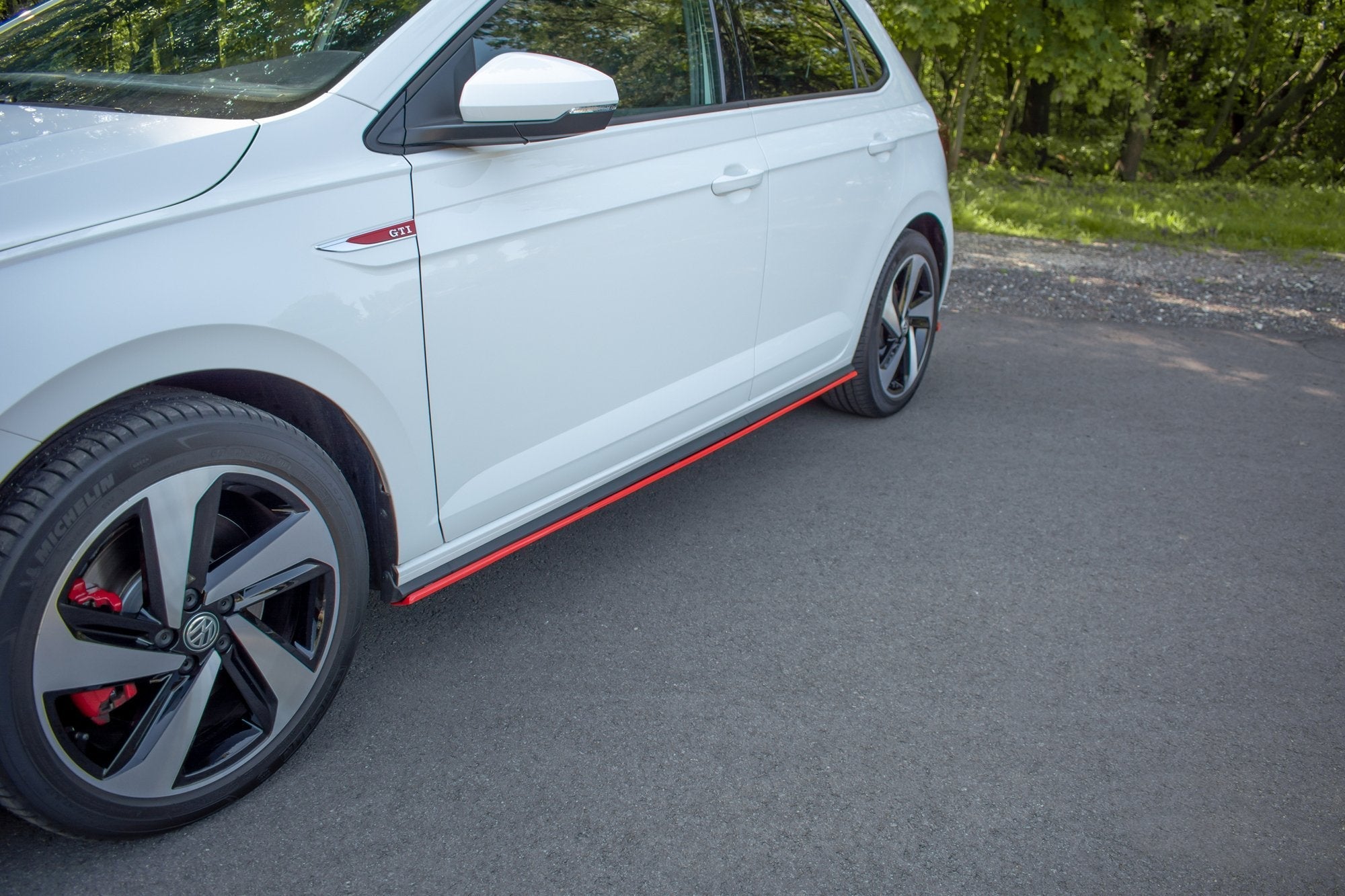 Maxton Design - Seitenschweller Ansatz für Volkswagen Polo GTI / R - line Mk6 - Aerowerk.